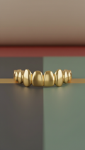 Classic Solid Gold Six-Tooth Grillz