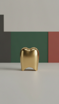 Custom-Fit Single Tooth Gold Cap