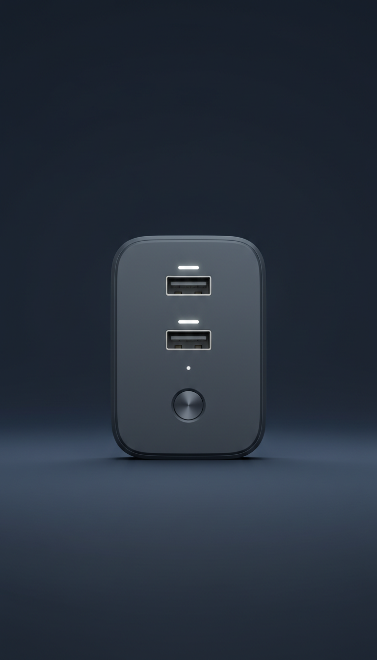 CarPlay dual-port charging hub fast charge